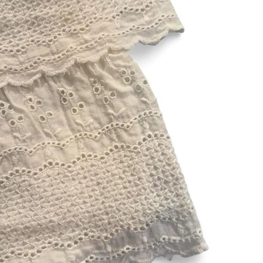 Old Navy Women's White and Cream Skirt